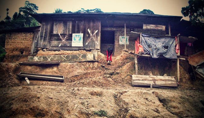 Chajul, Guatemala family eligible for the BSPP/ASO-Ixil/SPI garden project